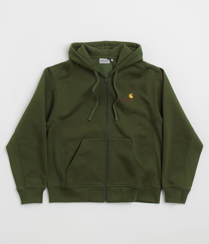 ★24-25FW新作★CARHARTT★HOODED AMERICAN SCRIPT JACKET Carhartt WIP Hooded American Script Jacket | Black – Page