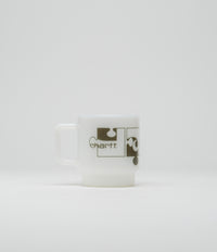 Carhartt Assemble Glass Mug - White / Plant thumbnail