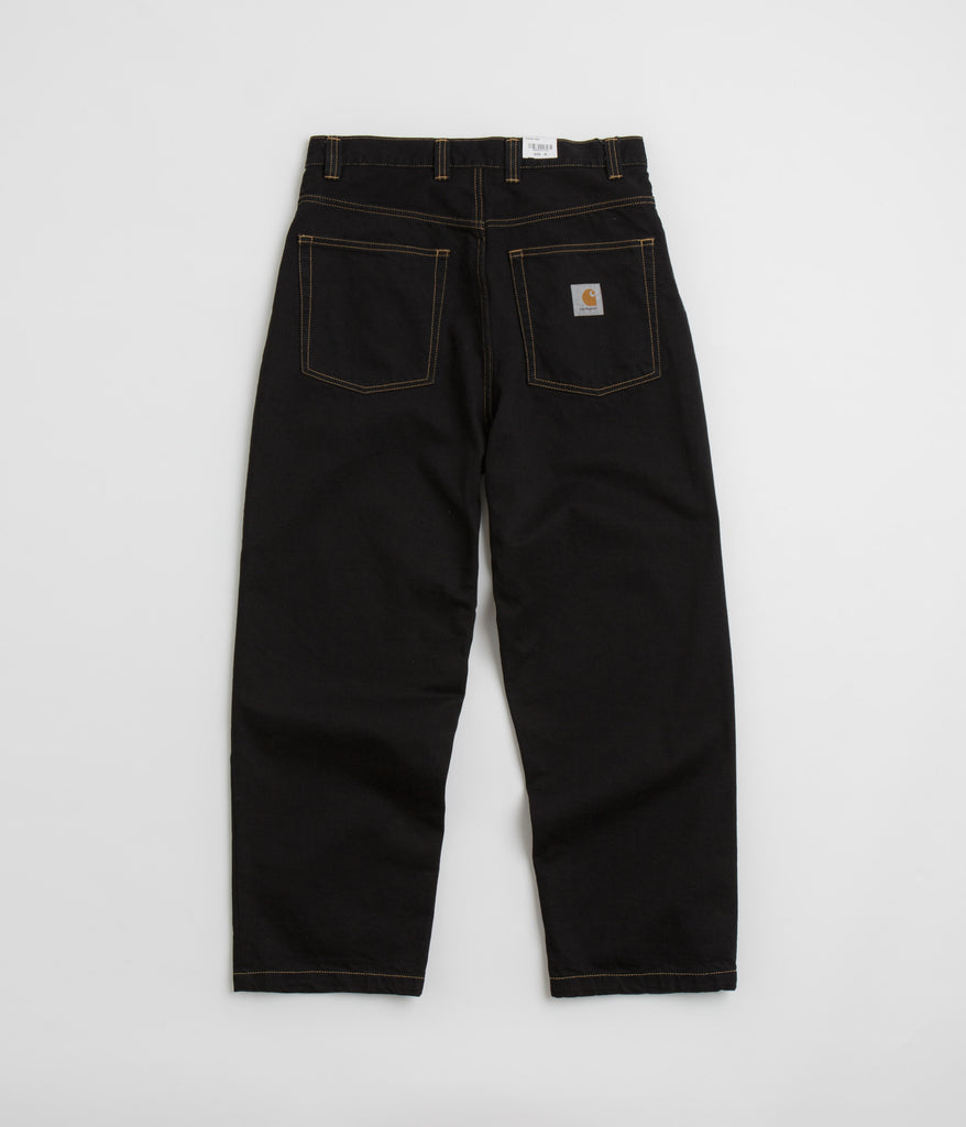 Carhartt BRANDON PANT RINSED BLACK Sサイズ carhartt-brandon-denim-pants-