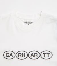 Carhartt Bumper T-Shirt in White and Black thumbnail