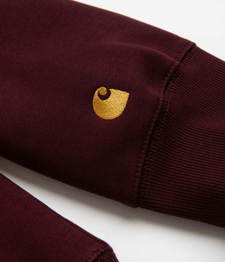Carhartt Chase Hoodie Amarone Gold Always in Colour