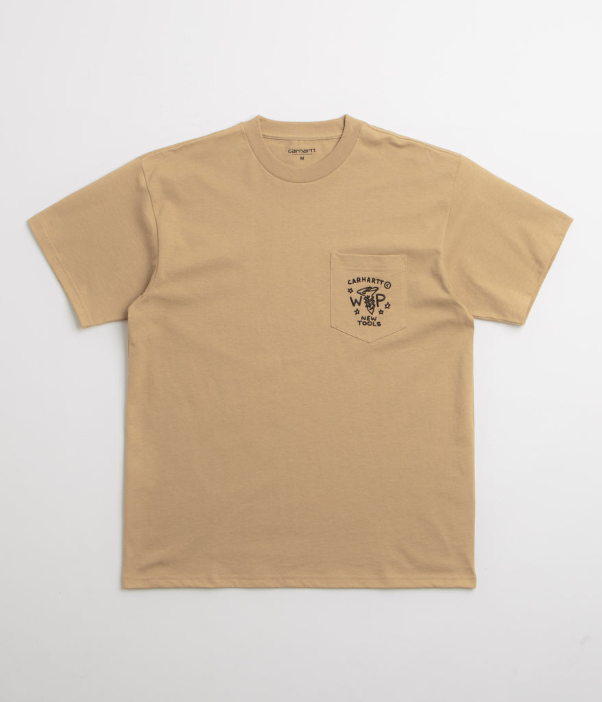 Carhartt Fragments Pocket T-Shirt - Dusty Hamilton Brown