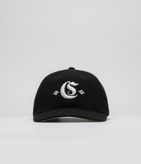 Carhartt Greatest Hits Logo Cap in Black and Wax thumbnail