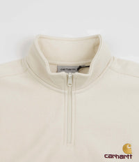 Carhartt Half Zip American Script Sweatshirt - Natural thumbnail