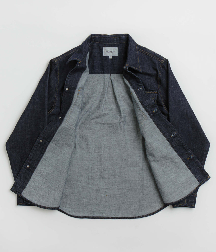 Carhartt Lincoln Shirt Jacket - Blue Rinsed | Always in Colour