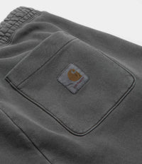 Carhartt Nelson Sweat Shorts in Graphite thumbnail