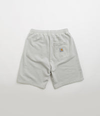 Carhartt Nelson Sweat Shorts in Sonic Silver thumbnail