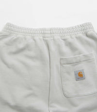 Carhartt Nelson Sweat Shorts in Sonic Silver thumbnail