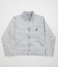 Carhartt OG Detroit Jacket - Black / Black Chalk Wash thumbnail