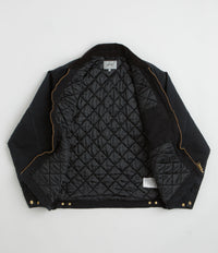 Carhartt OG Detroit Jacket - Black / Black Stone Canvas thumbnail