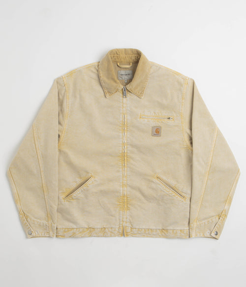 Carhartt OG Detroit Jacket - Dusty Hamilton Brown / Dusty Hamilton Brown Chalk Wash