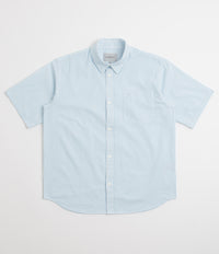 Carhartt Phelps Short Sleeve Shirt - Phelps Stripe / Bluebird thumbnail
