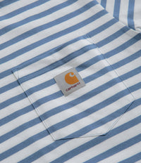 Carhartt Seidler Pocket T-Shirt - Sorrent / White thumbnail