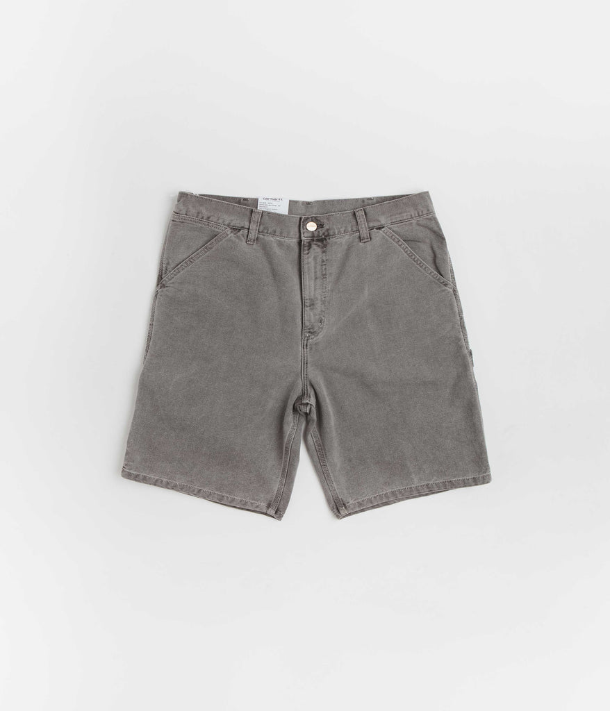 Carhartt Single Knee Shorts - Faded Black | Always in Colour