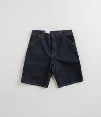 Carhartt Single Knee Shorts - Rinsed Blue thumbnail