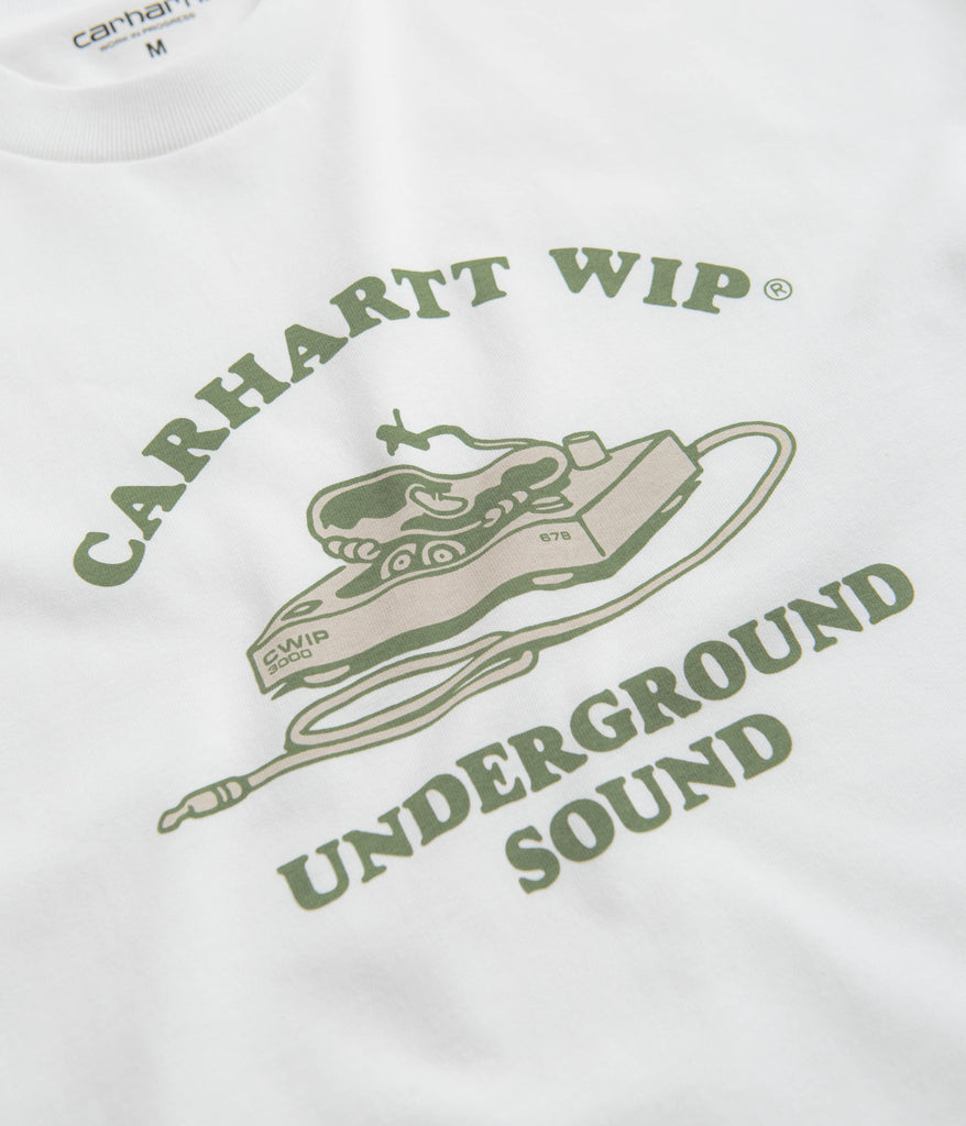 Carhartt Underground Sound T-Shirt - White | Always in Colour