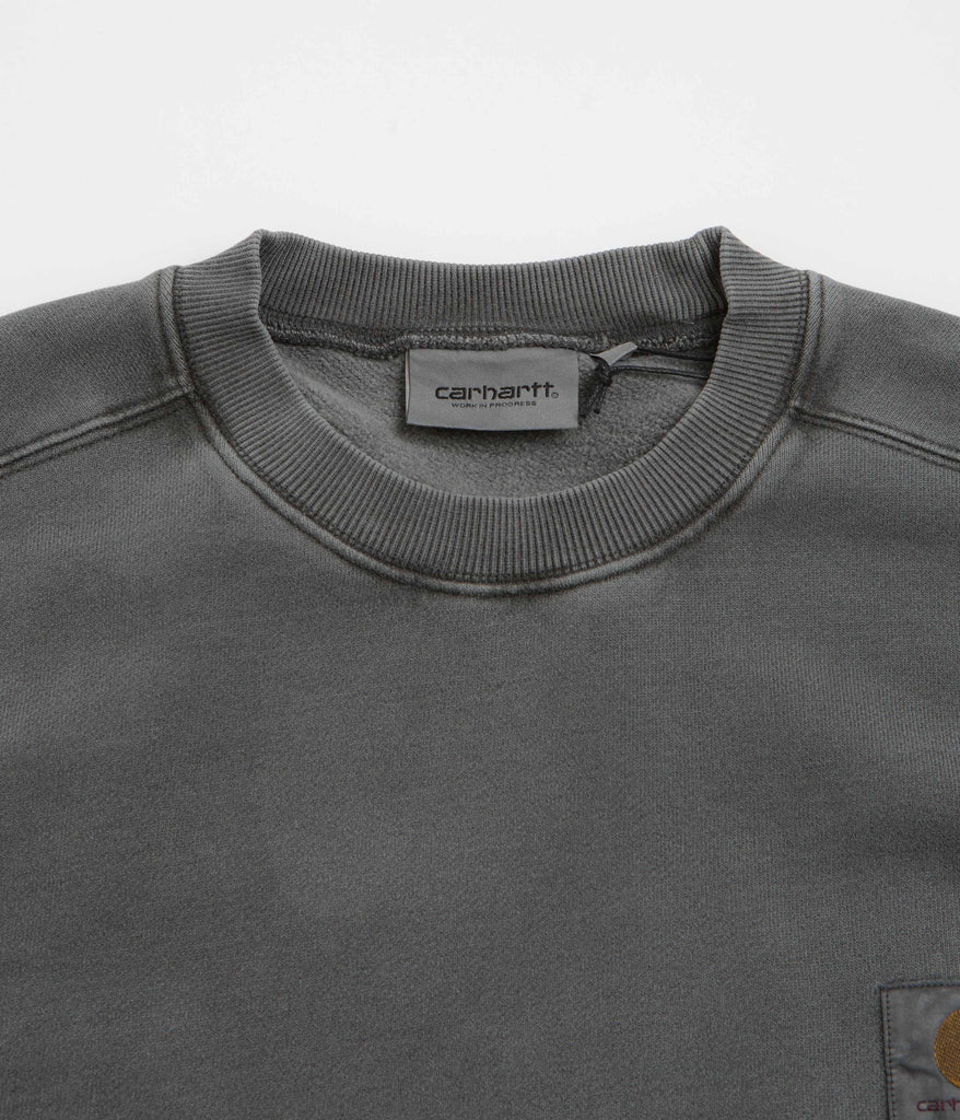 スウェット・トレーナー CARHARTT WIP vista crewneck sweatshirt Grey Carhartt Vista Crewneck Sweatshirt - Vulcan | Always in Colour