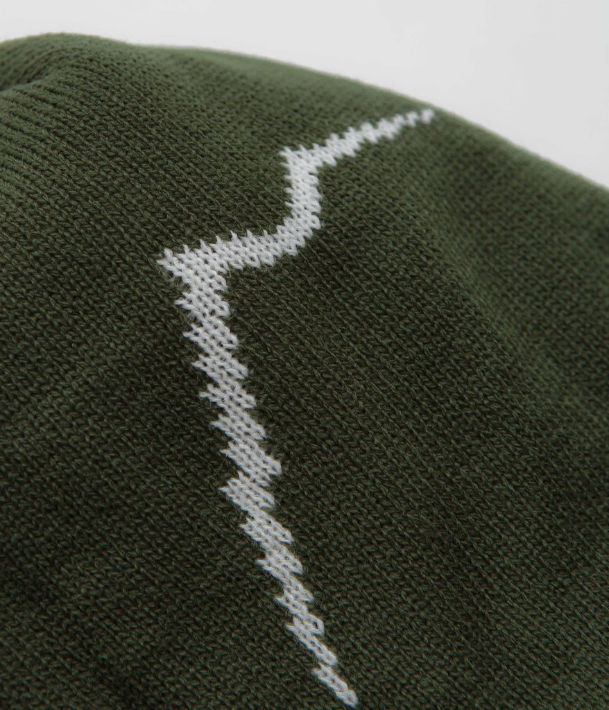 【CAYL】 LOGO BEANIE SHORT- OLIVE Cayl Long Logo Beanie - Black | Always in Colour