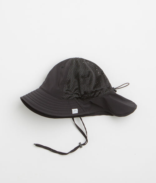 Cayl Stretch Nylon Explorer Hat - Black