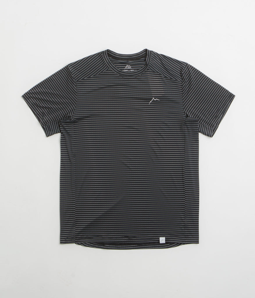cayl-stripe-logo-t-shirt-black
