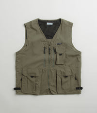Columbia Silver Ridge Utility Vest in Stone Green thumbnail