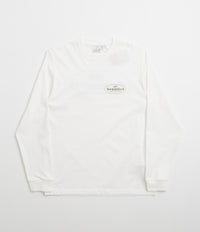 Gramicci Climbing Equipment Long Sleeve T-Shirt in White thumbnail
