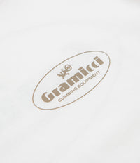 Gramicci Climbing Equipment Long Sleeve T-Shirt in White thumbnail
