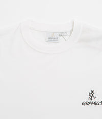 Gramicci One Point Logo T-Shirt in White thumbnail