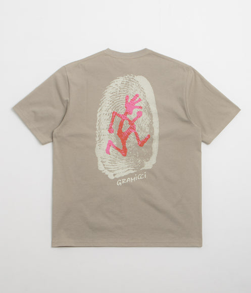 Gramicci Thumbprint T-Shirt - Khaki