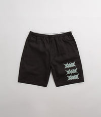 Lo-Fi Static Work Shorts in Black thumbnail