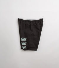 Lo-Fi Static Work Shorts in Black thumbnail