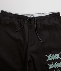 Lo-Fi Static Work Shorts - Black thumbnail