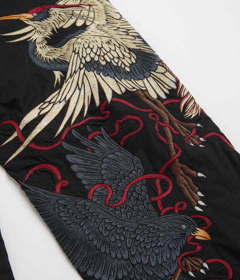 Maharishi Crow & Heron Loose Snopants in Black