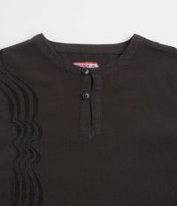 Maharishi Kurta Shirt in Black thumbnail