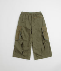 Maharishi M42 Hakama Cropped Track Pants in Olive thumbnail