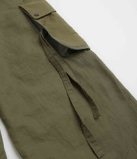 Maharishi M42 Hakama Cropped Track Pants in Olive thumbnail