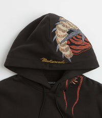 Maharishi Tiger Dragon Hoodie in Black thumbnail