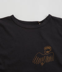 Mollusk Kids Dude Yes T-Shirt in Black Indigo thumbnail