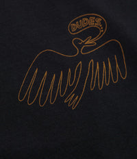 Mollusk Kids Dude Yes T-Shirt in Black Indigo thumbnail