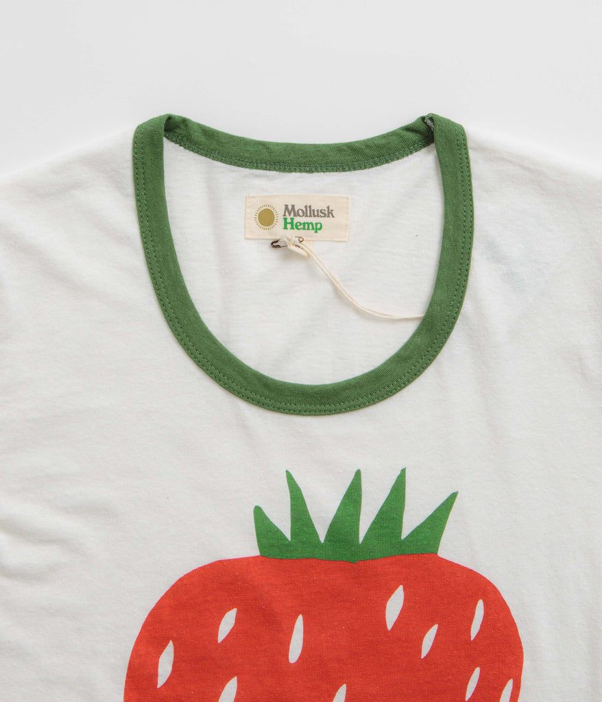 BUMP OF CHICKEN Strawberry Tシャツ　XL Wild Brain Strawberry Shortcake Men's Size XXL White Graphic