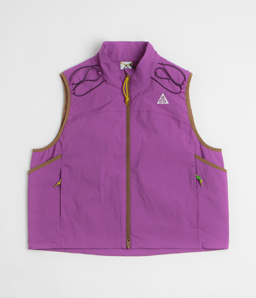 Nike ACG Death Bloom Vest - Bold Berry / Mosswood Brown / Summit White