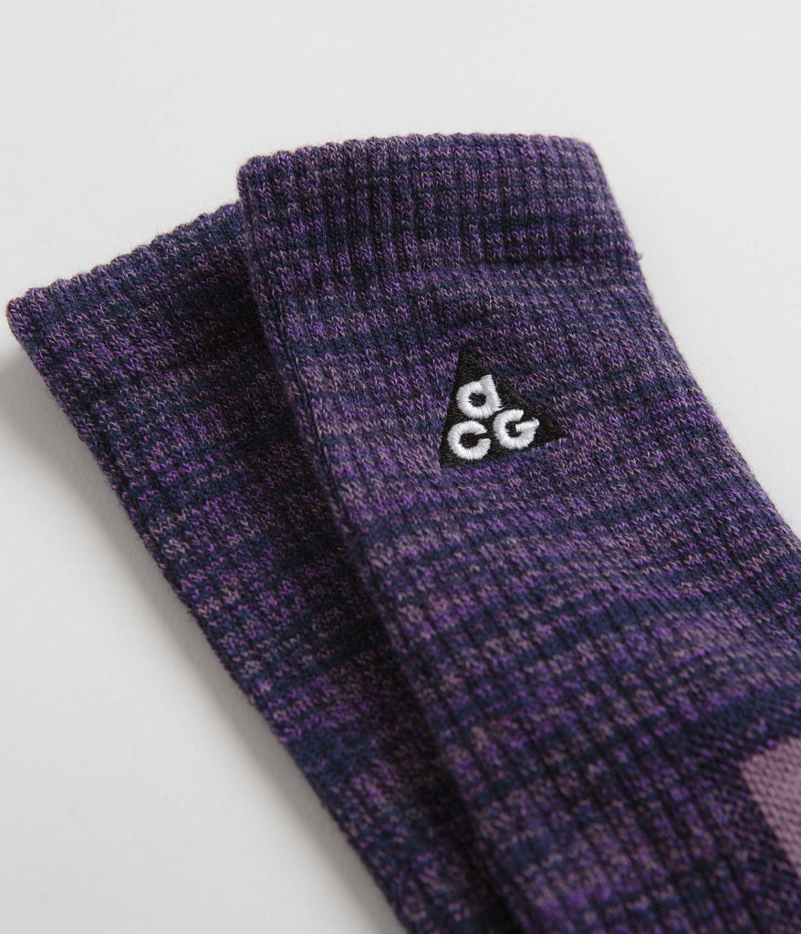 Black and purple nike socks online