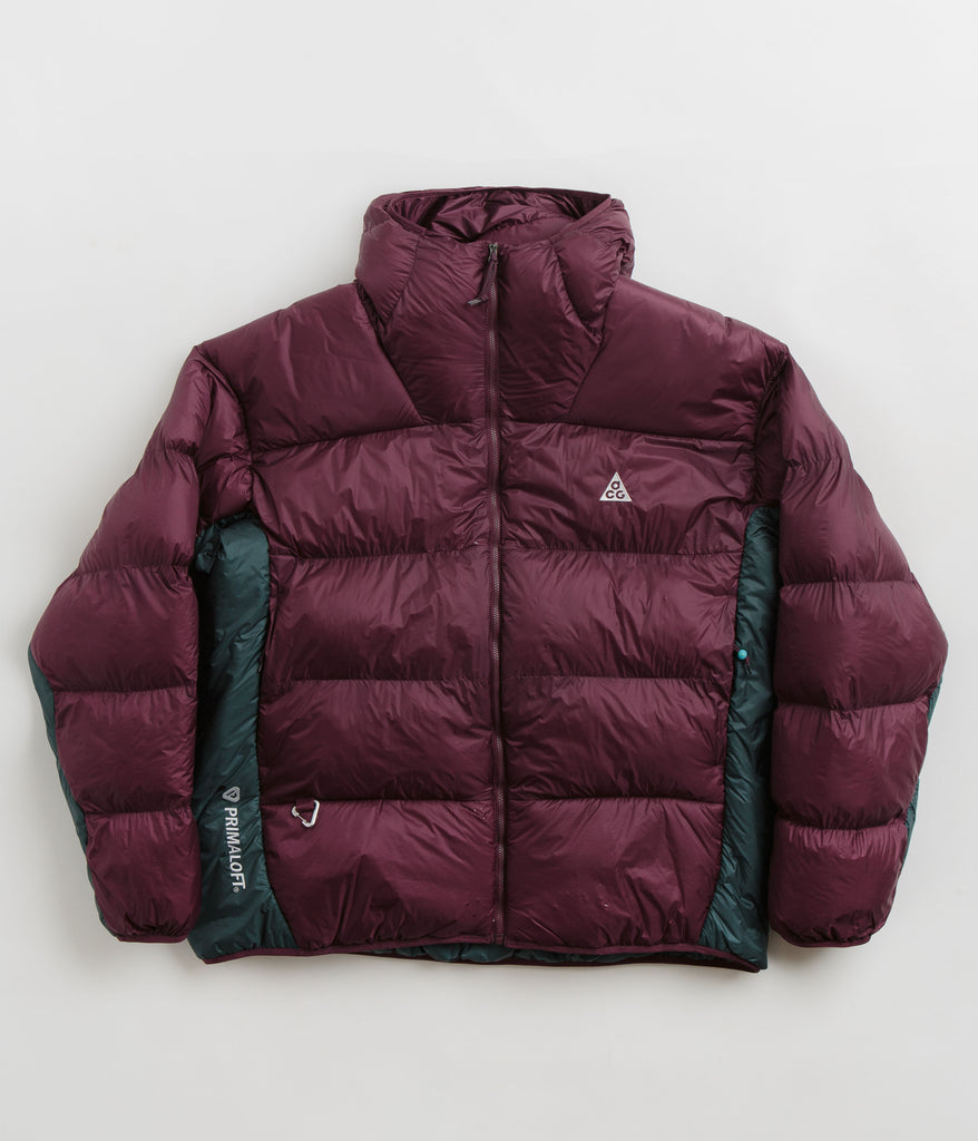 Nike ACG Lunar Lake Puffer Jacket - Night Maroon / Deep Jungle / Summi |  Always in Colour