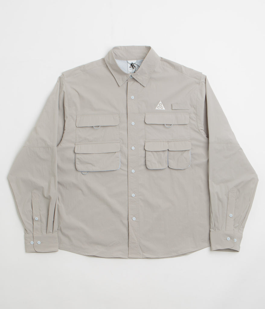 Nike ACG Orb Weaver Shirt - College Grey / Football Grey