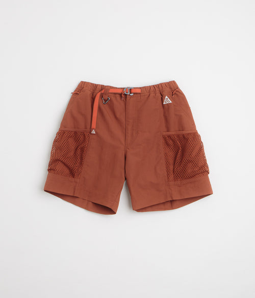 Nike ACG Snowgrass Cargo Shorts - Cinnamon / Picante Red / Summit White