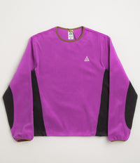 Nike ACG Wolf Tree Crewneck Sweatshirt - Vivid Purple / Black / Summit White thumbnail