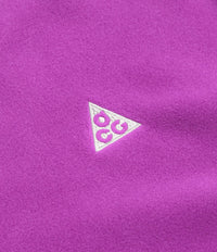 Nike ACG Wolf Tree Crewneck Sweatshirt - Vivid Purple / Black / Summit White thumbnail