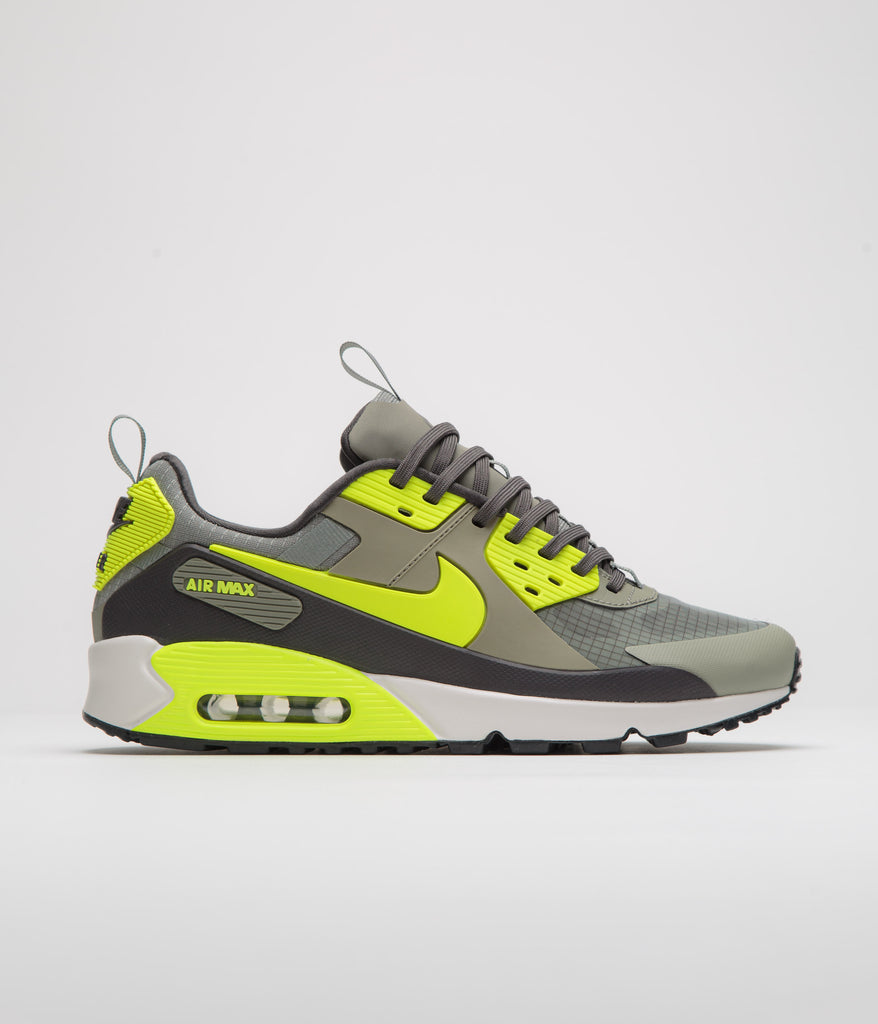 Air Max 90 Grey And Neon Green Nike Shoes Nike Air Max 90 Neon The