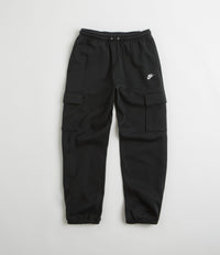 Nike Club Cargo Pants in Black and Black / White thumbnail