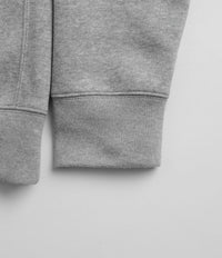 Nike Club Fleece Hoodie - Dark Grey Heather / Matte Silver / White thumbnail